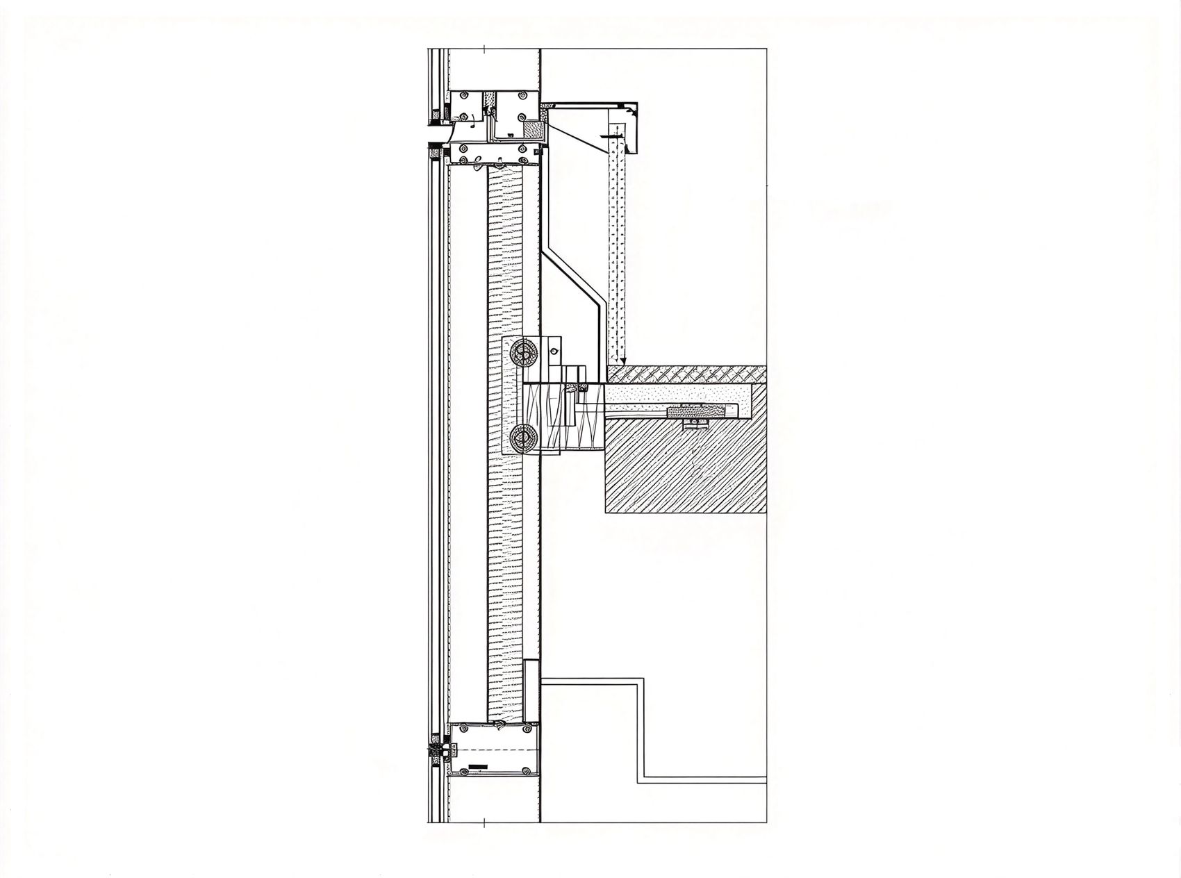 Technical drawing / Facade section